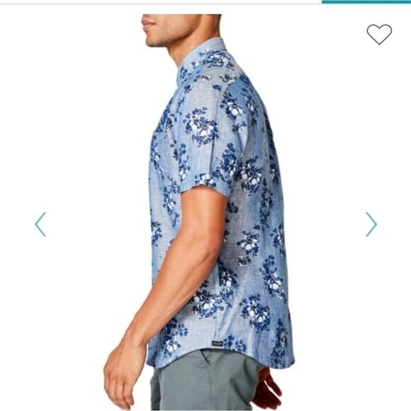 Slim Fit Short Sleeve Linen shirt by Goodman Brand - Picture 2 of 8